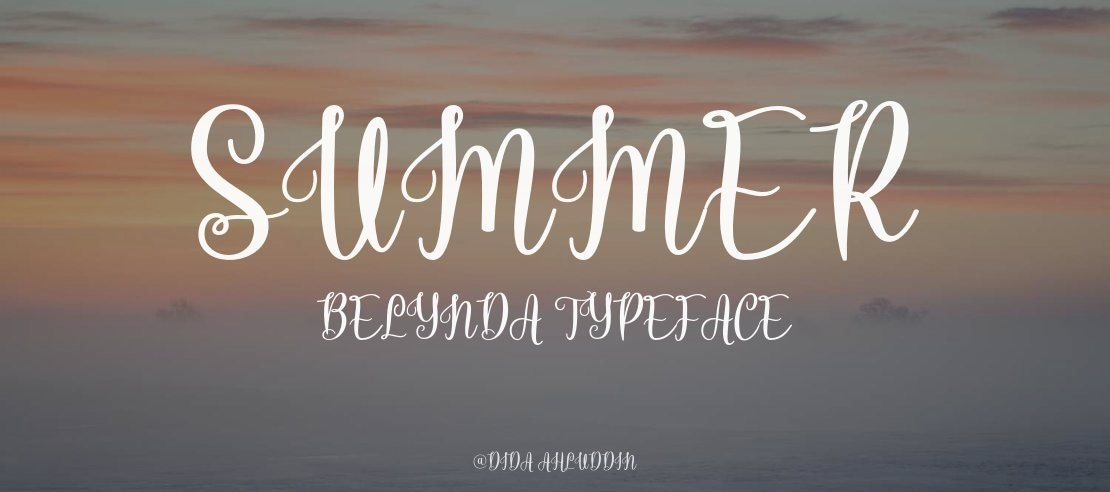 Summer Belynda Font