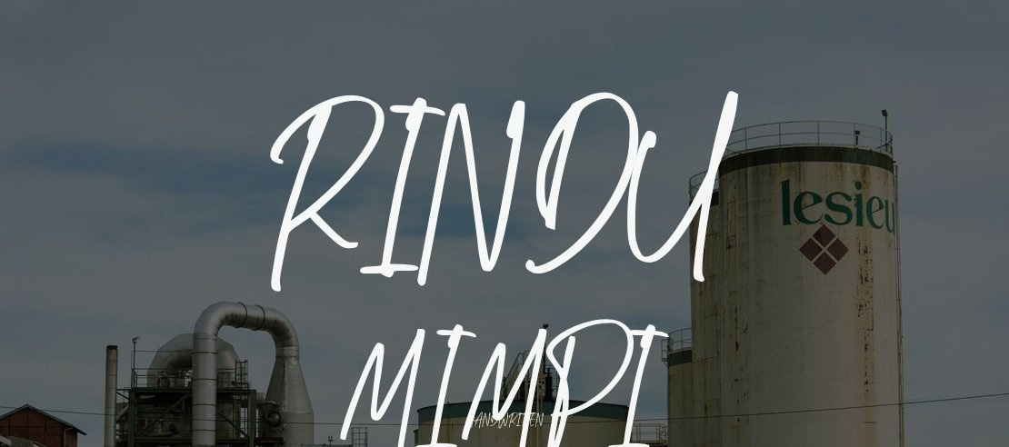 Rindu Mimpi Font