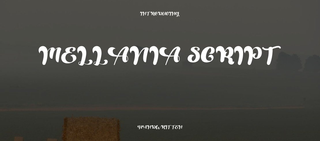 Mellania Script Font