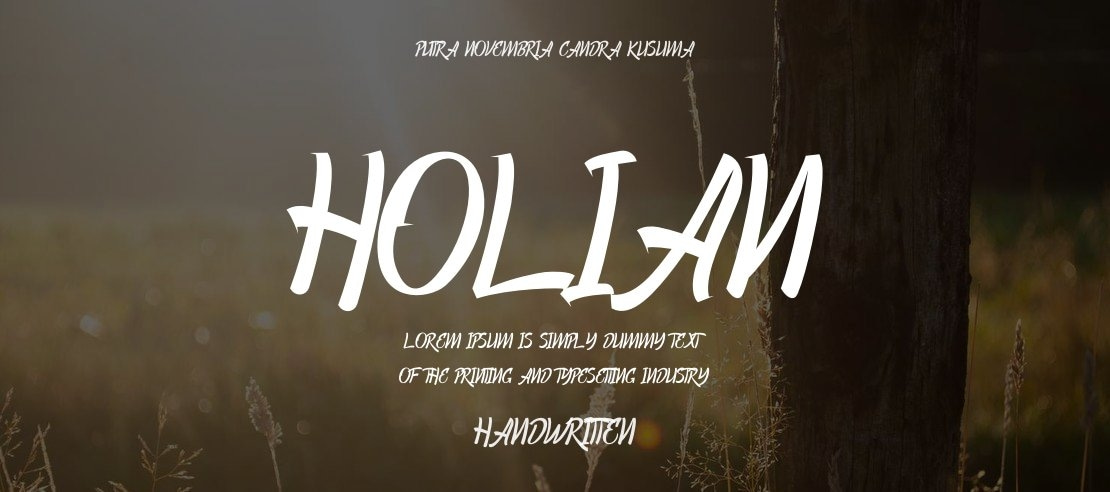 Holian Font