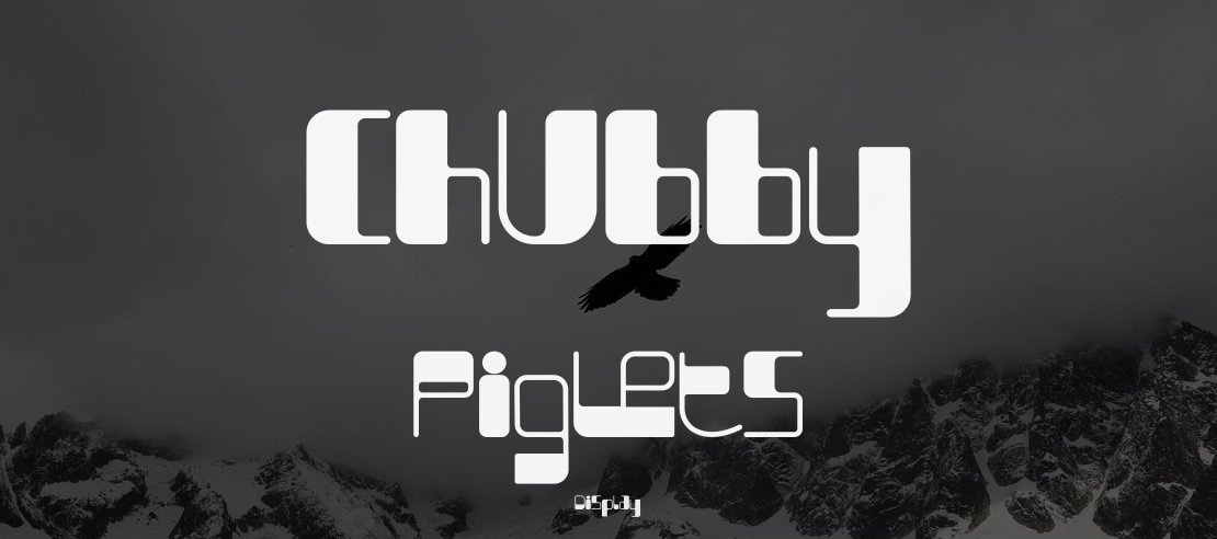 Chubby Piglets Font