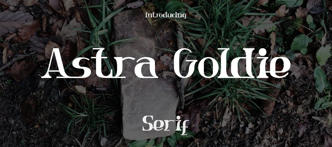 Astra Goldie Font