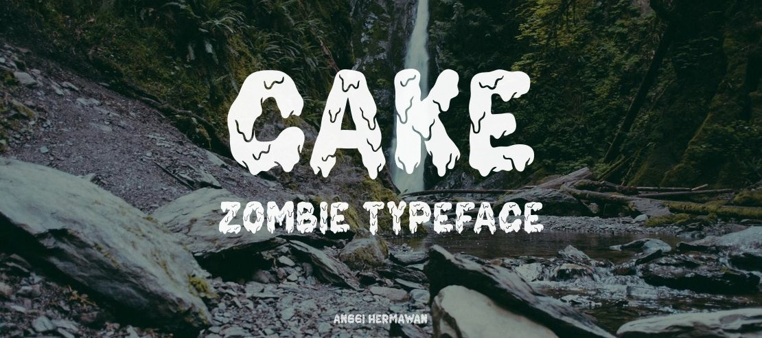 Cake Zombie Font