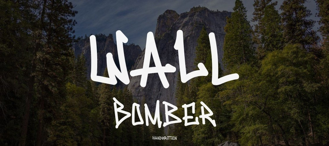 Wall Bomber Font