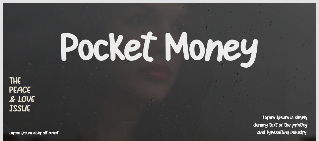 Pocket Money Font