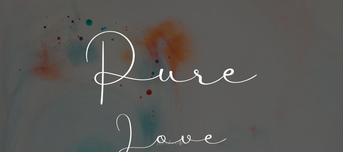 Pure Love Font