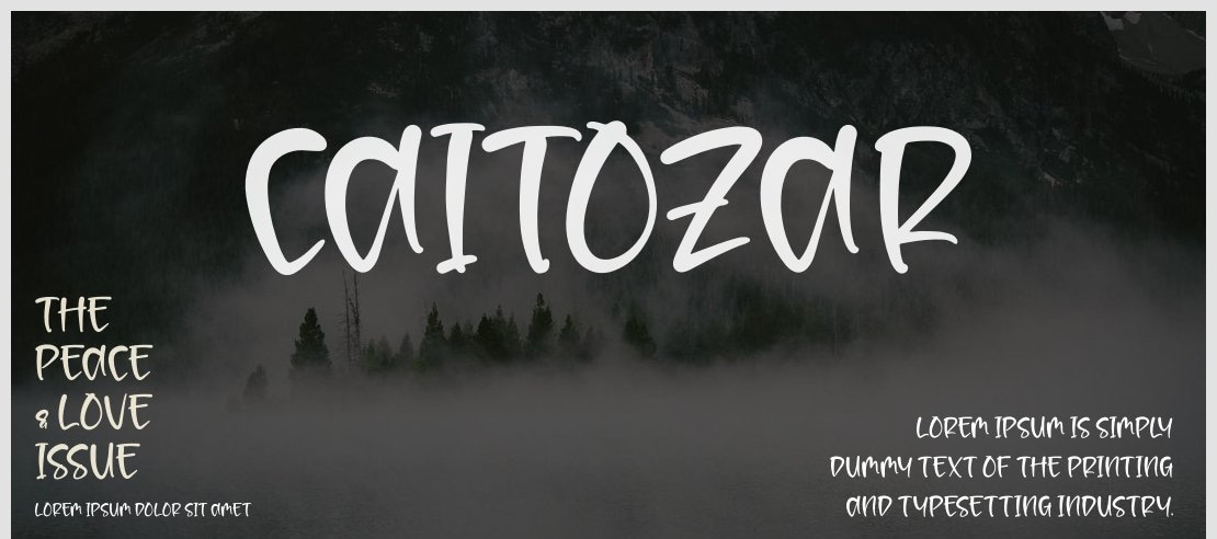 Caitozar Font