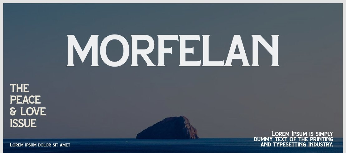 MORFELAN Font