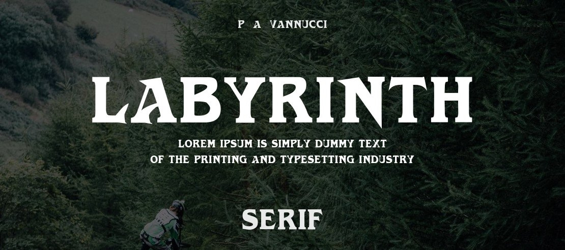 Labyrinth Font