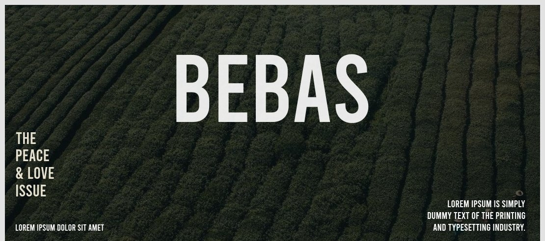 Bebas Font