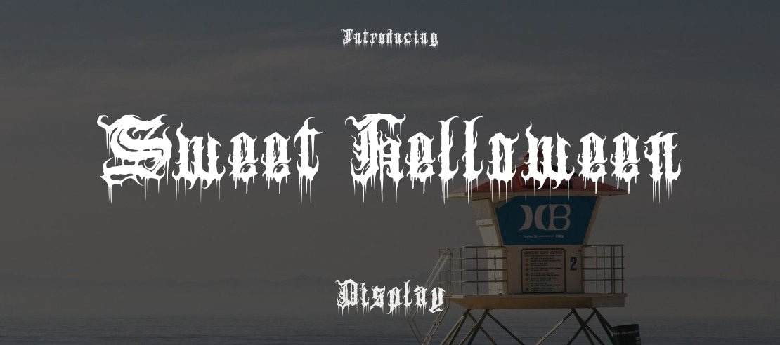 Sweet Helloween Font