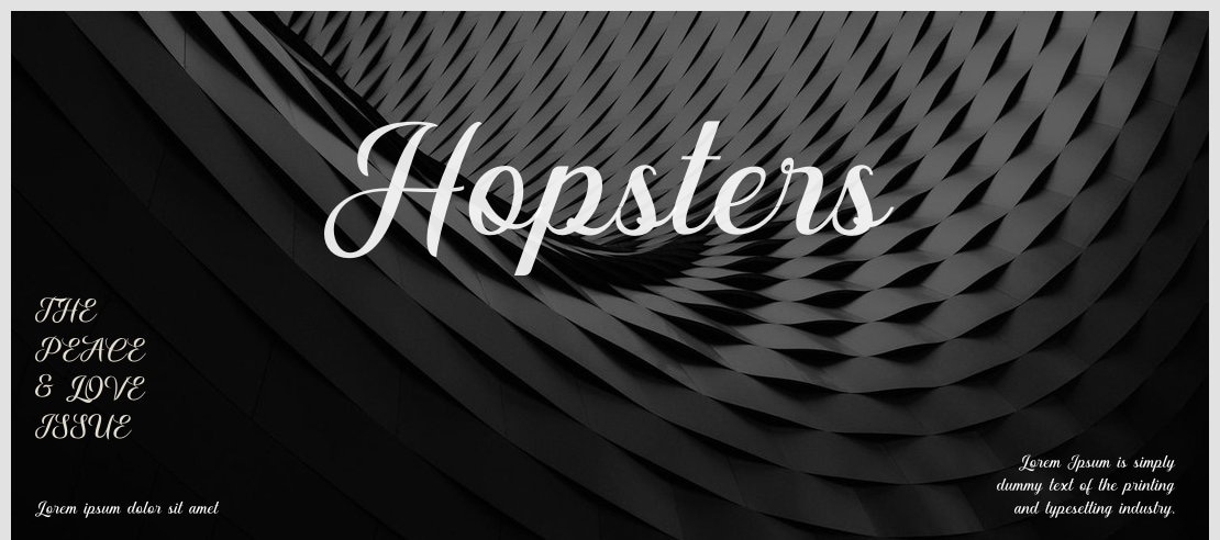 Hopsters Font