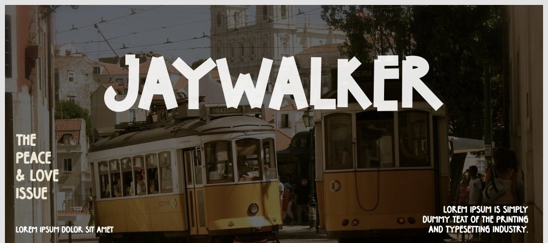 Jaywalker Font