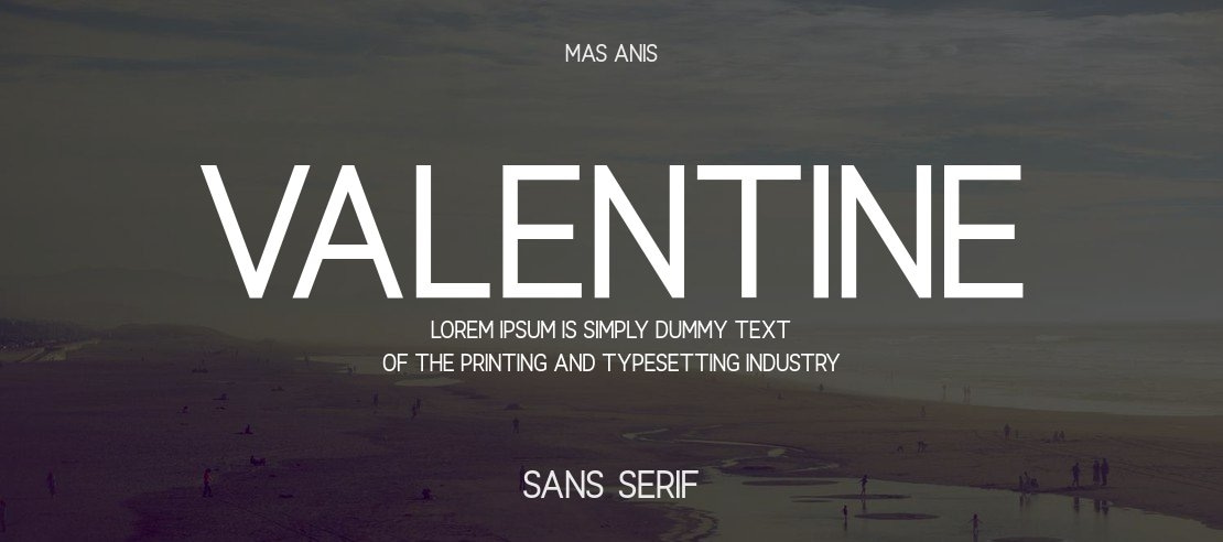 Valentine Font