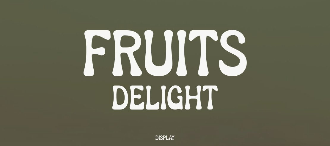 Fruits Delight Font