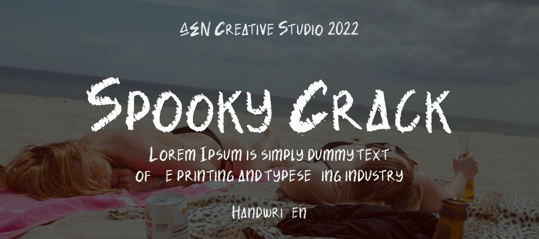 Spooky Crack Font