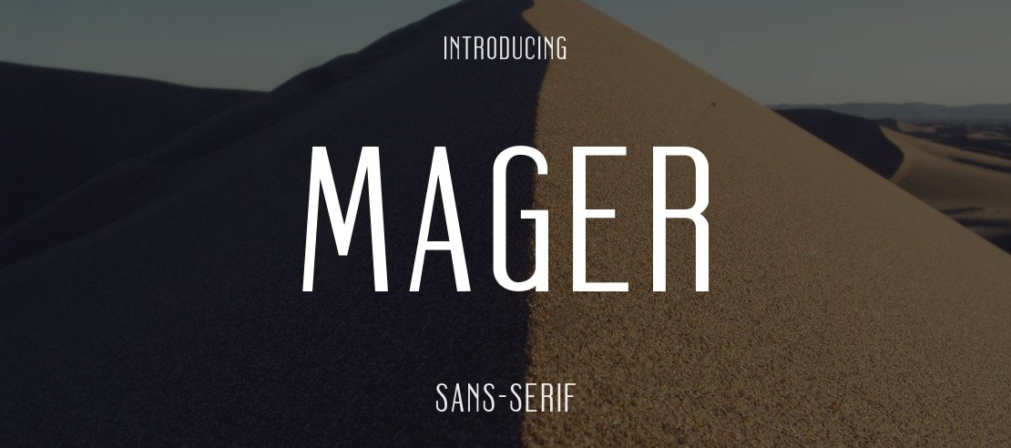 Mager Font Family
