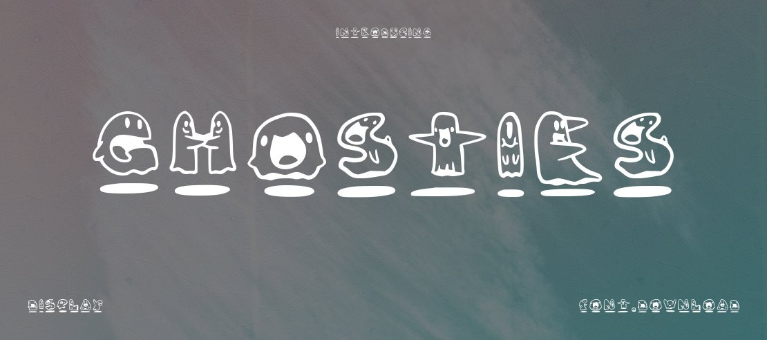 Ghosties Font