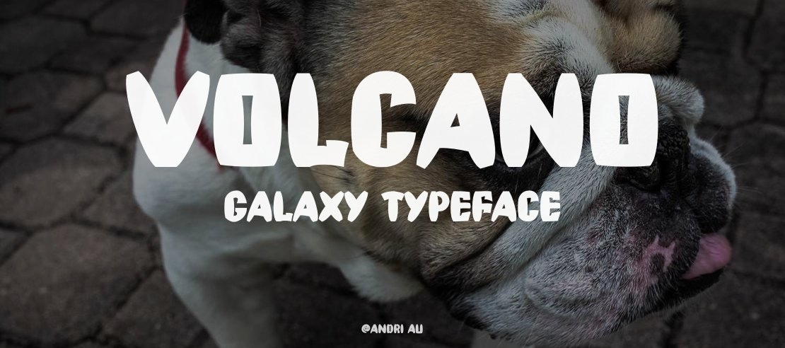 VOLCANO GALAXY Font