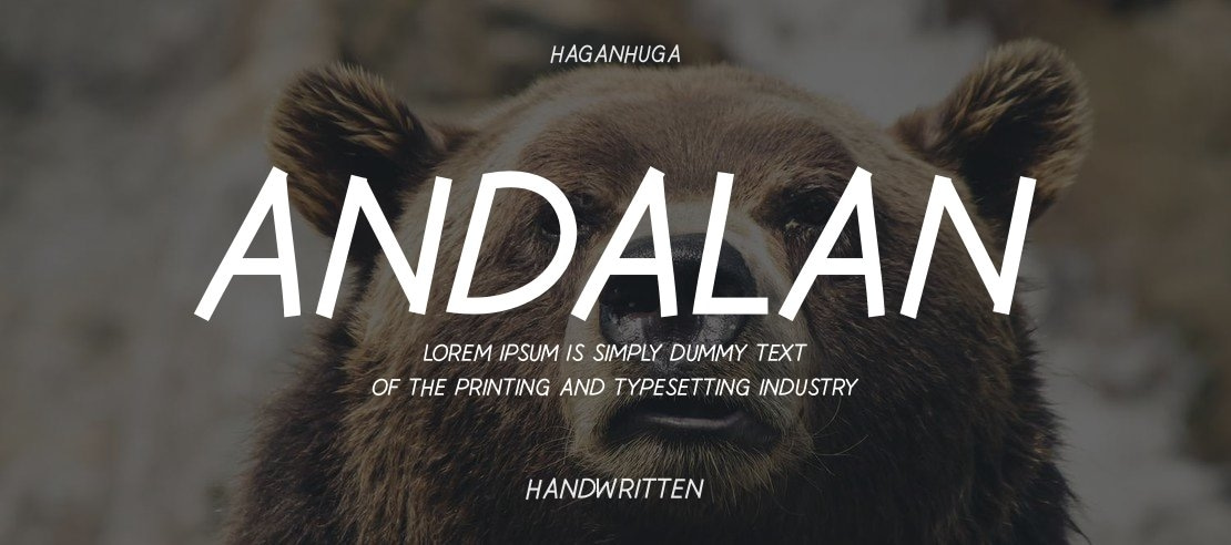 Andalan Font