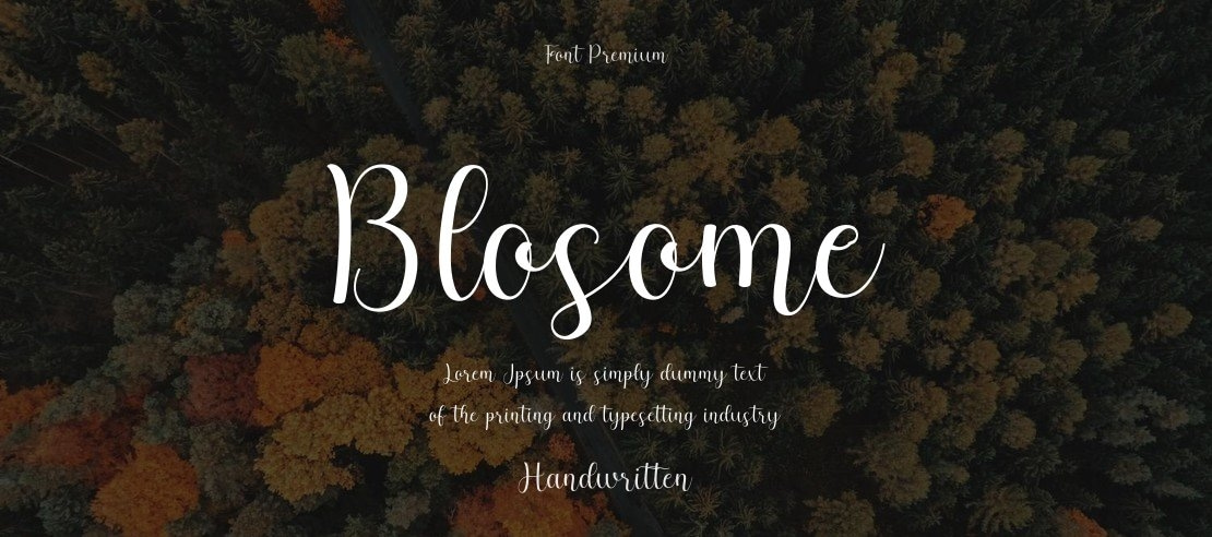 Blosome Font