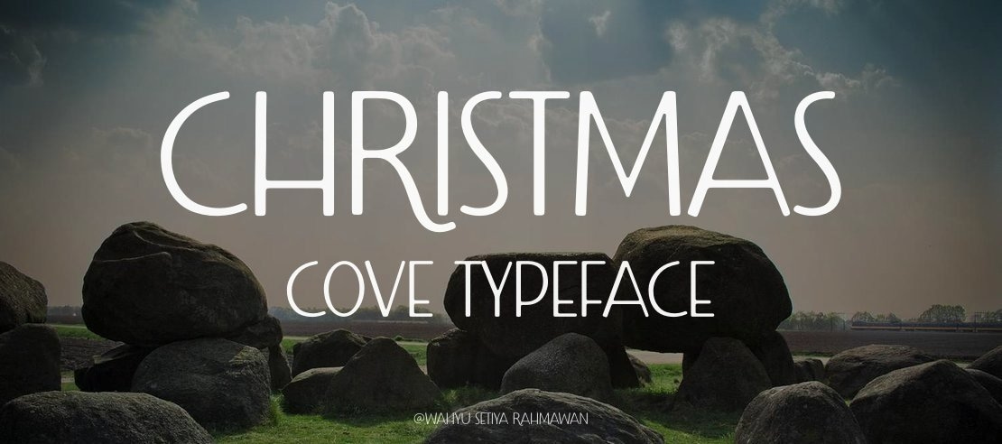 Christmas Cove Font