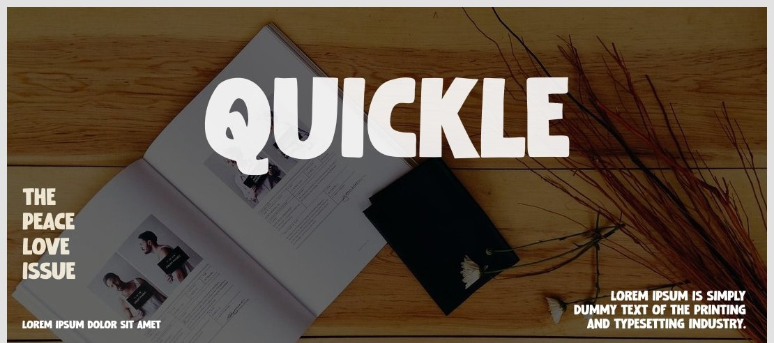 Quickle Font