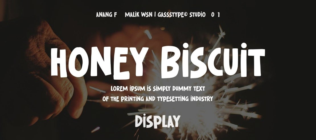 Honey Biscuit Font