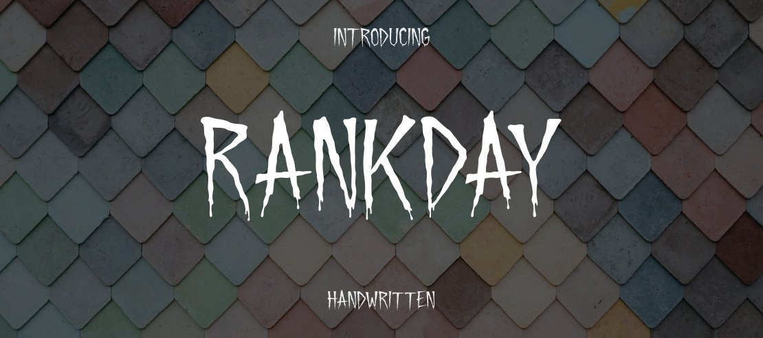 Rankday Font