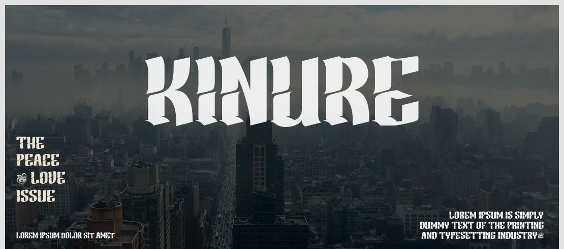 KINURE Font