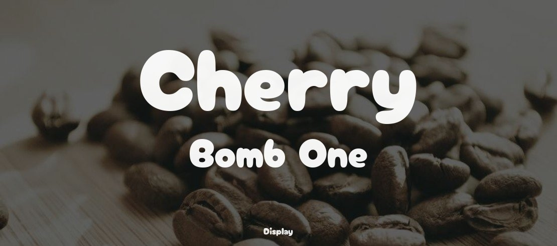 Cherry Bomb One Font