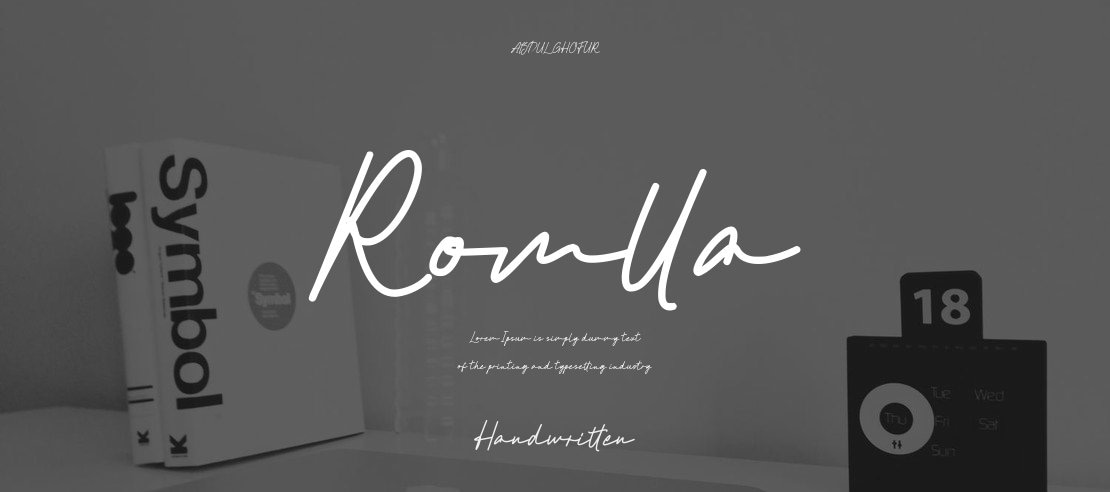 Romlla Font