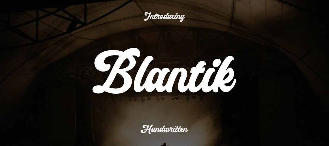 Blantik Font