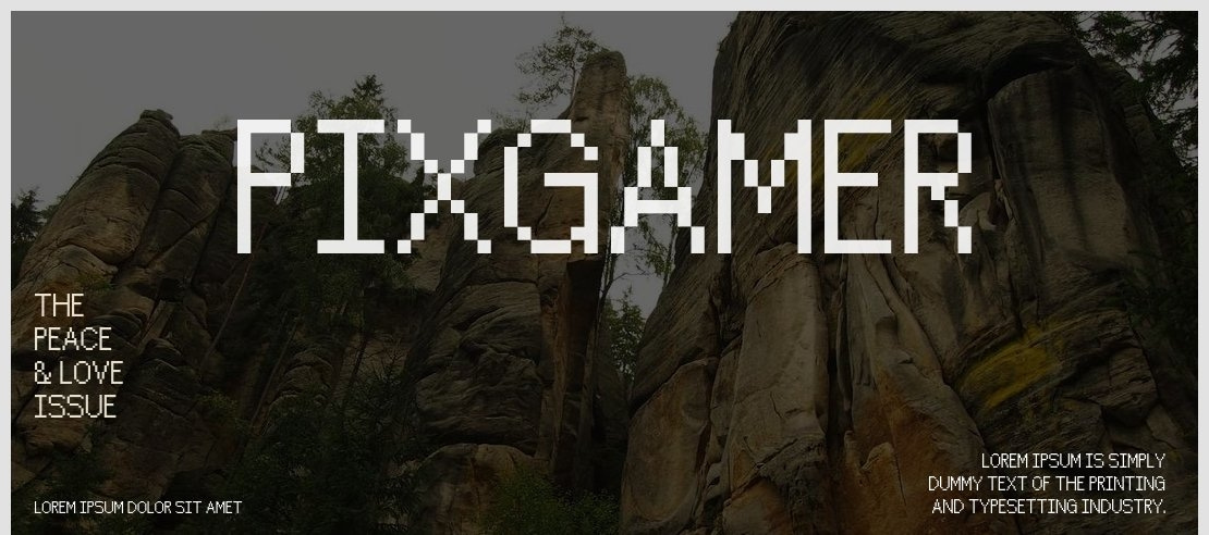 PixGamer Font