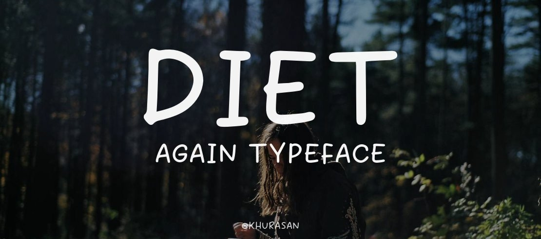 Diet Again Font