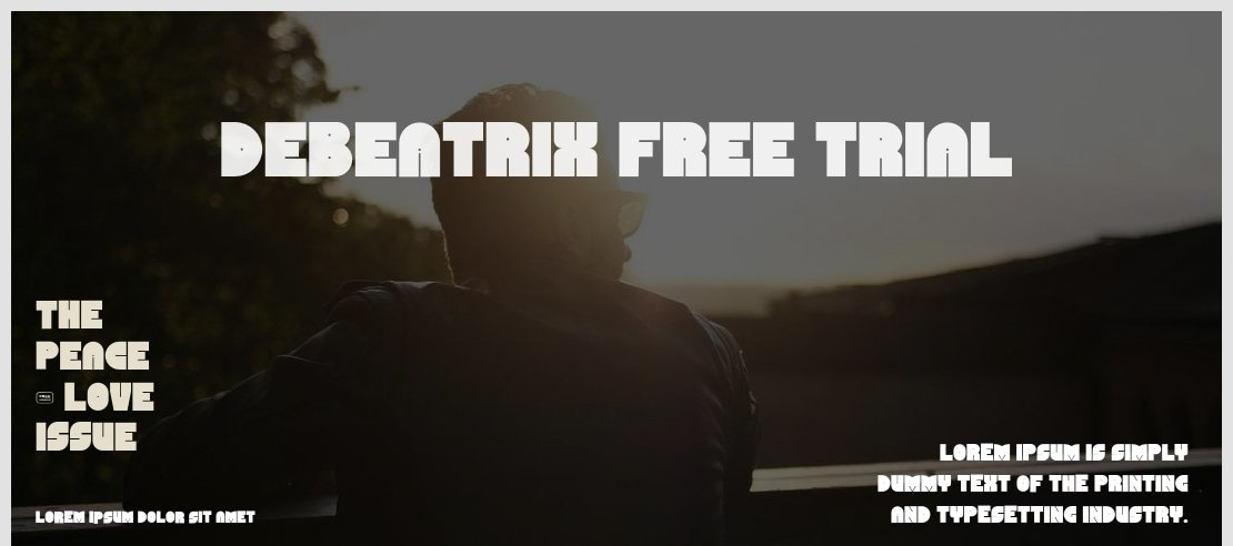 DEBEATRIX Free Trial Font