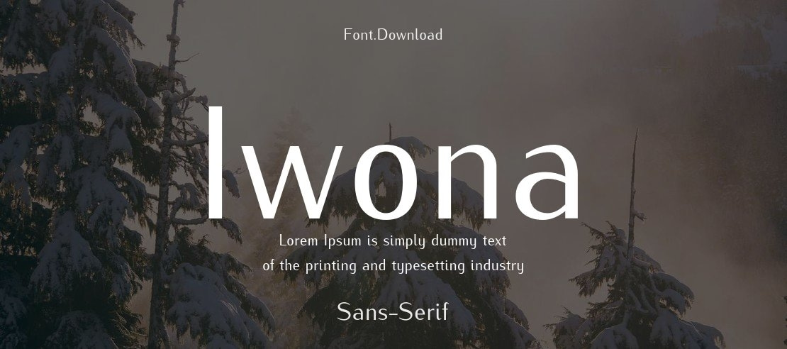 Iwona Font Family