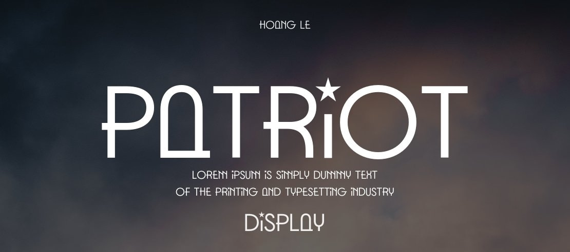 Patriot Font Family