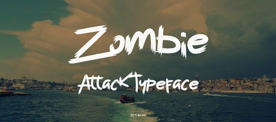 Zombie Attack Font