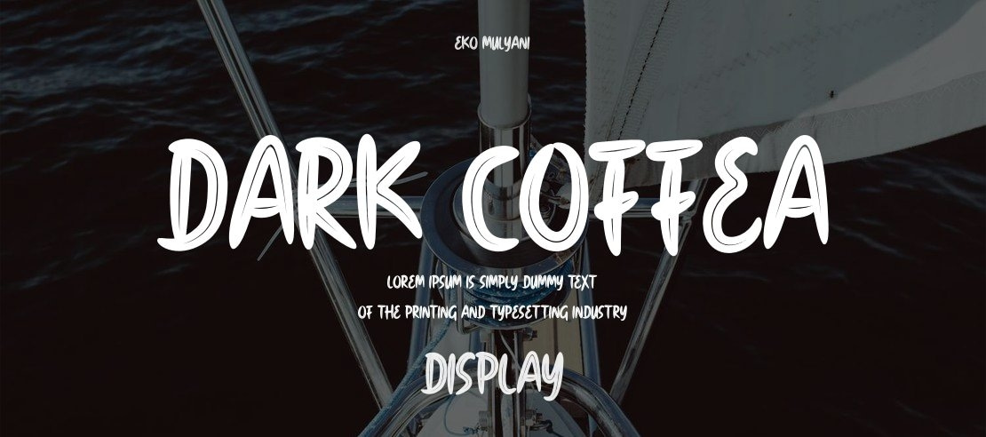 Dark Coffea Font