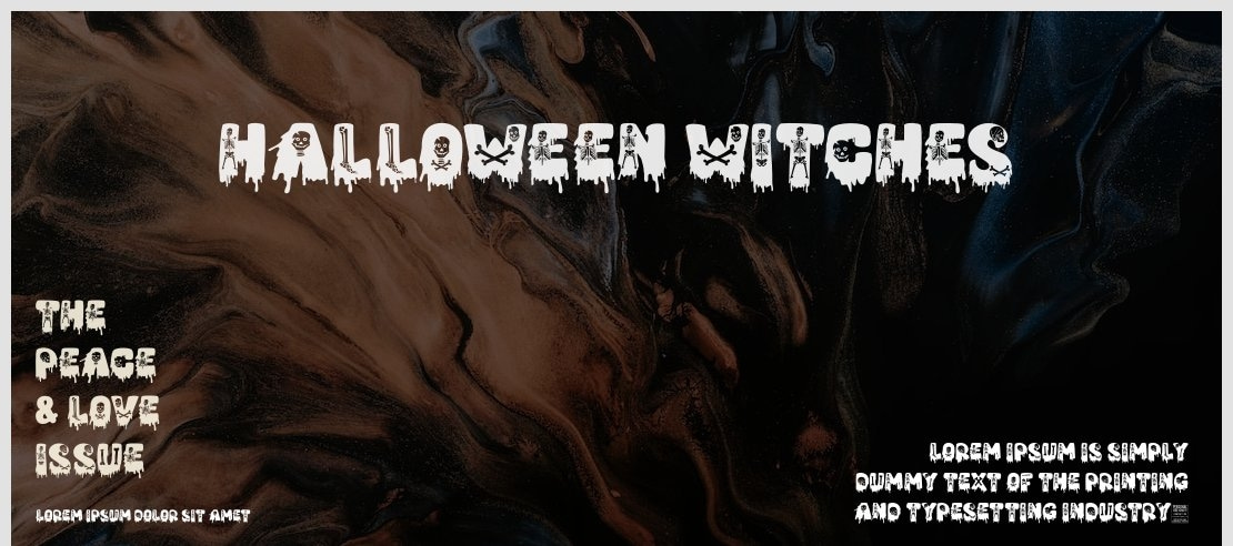 Halloween Witches Font Family
