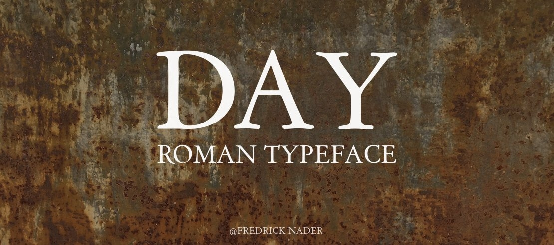 Day Roman Font Family