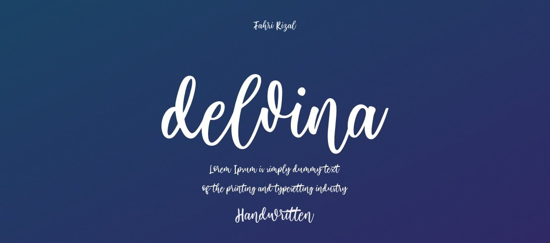 delvina Font