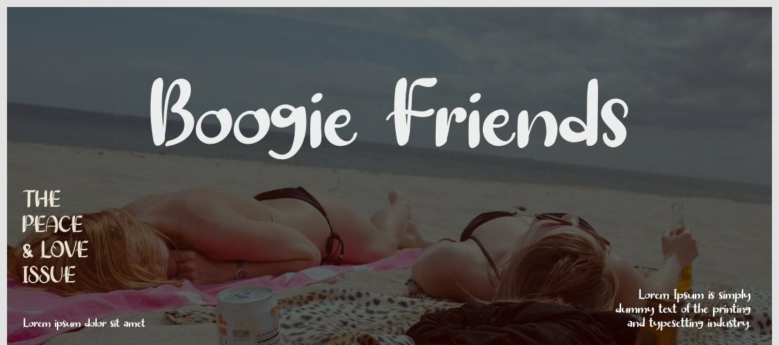 Boogie Friends Font