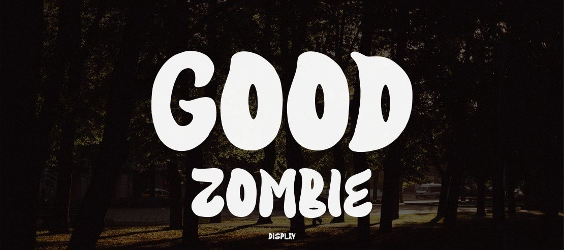 Good Zombie Font