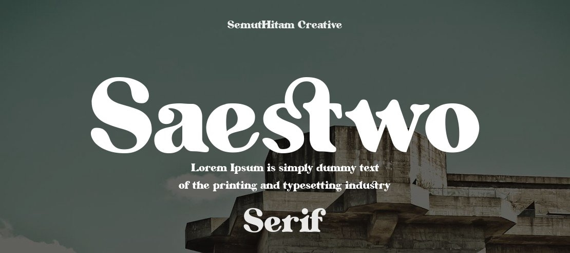 Saestwo Font Family