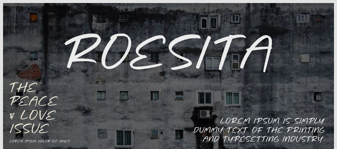 Roesita Font