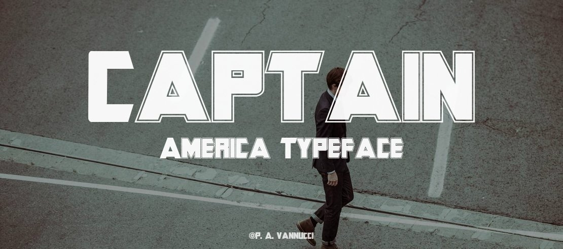 Captain America Font