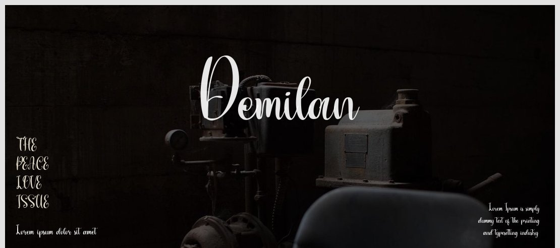 Demilan Font