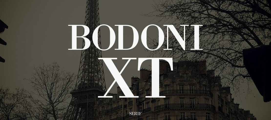 Bodoni XT Font